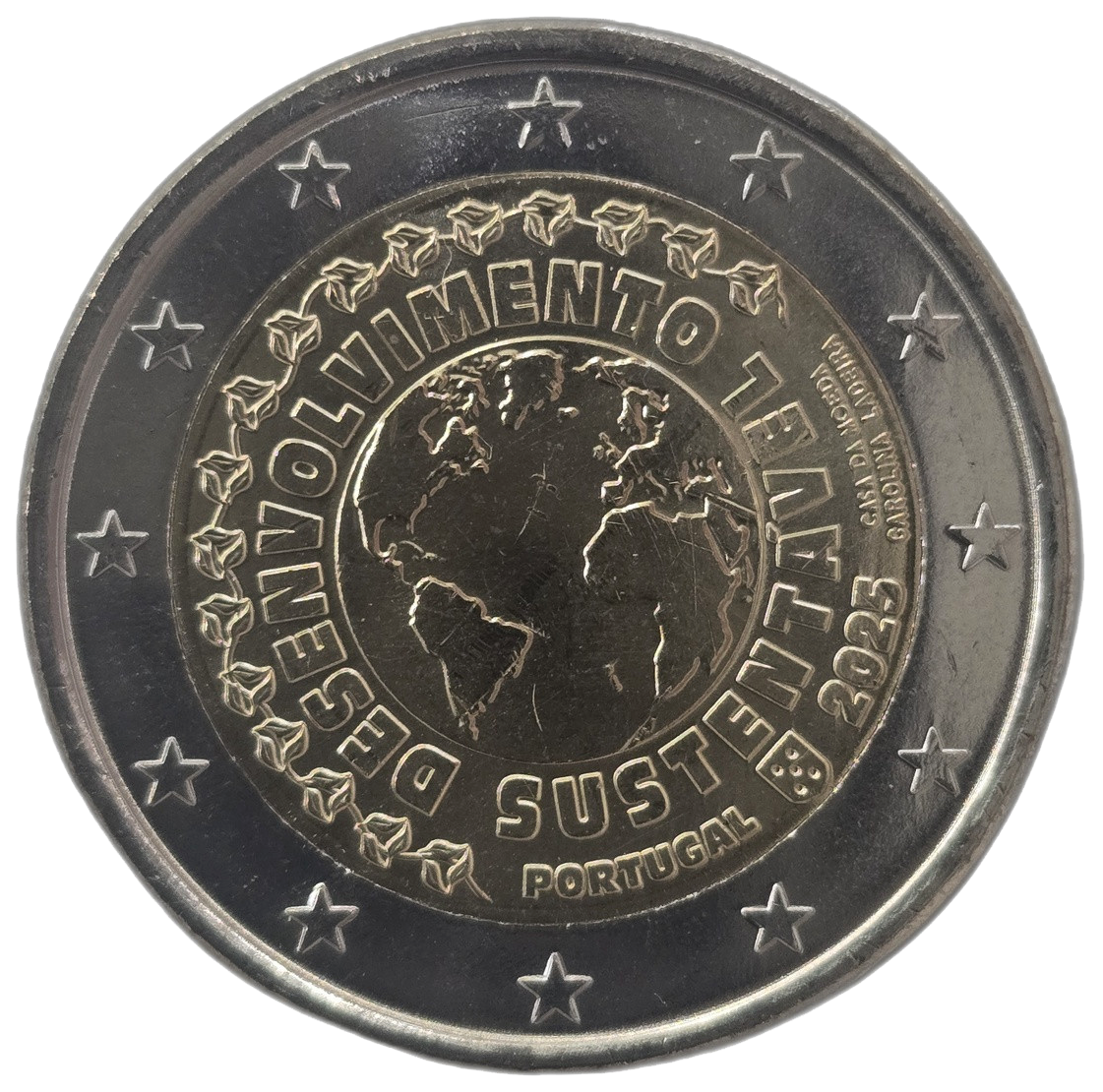 2 euros conmemorativa Desarrollo Sostenible